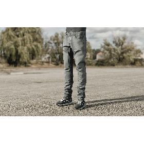Grey Jeans Sneakers 1 3D model